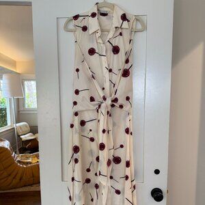 Zara Printed Poplin Shirtdress - S